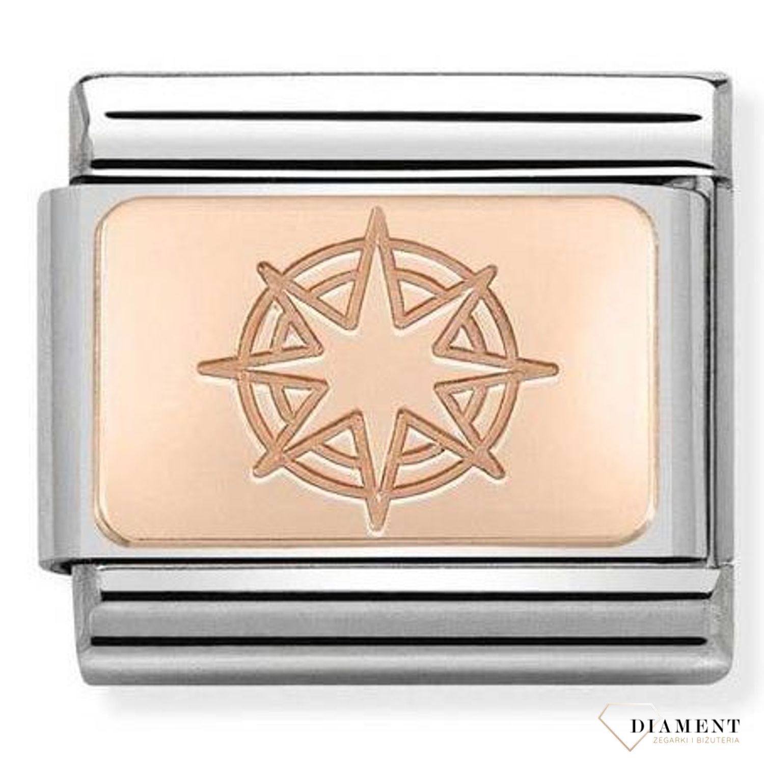 Nomination - Link 9K Rose Gold 'Wind Rose' 430110 03 biżuteria nomination nomination zawieszki nomination baza.jpg